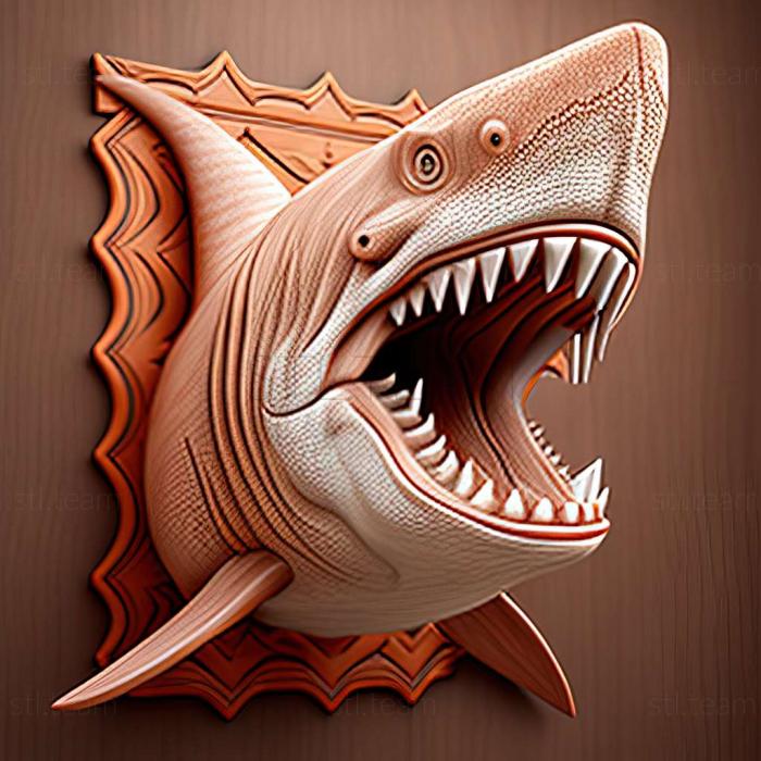 Animals shark 3d model